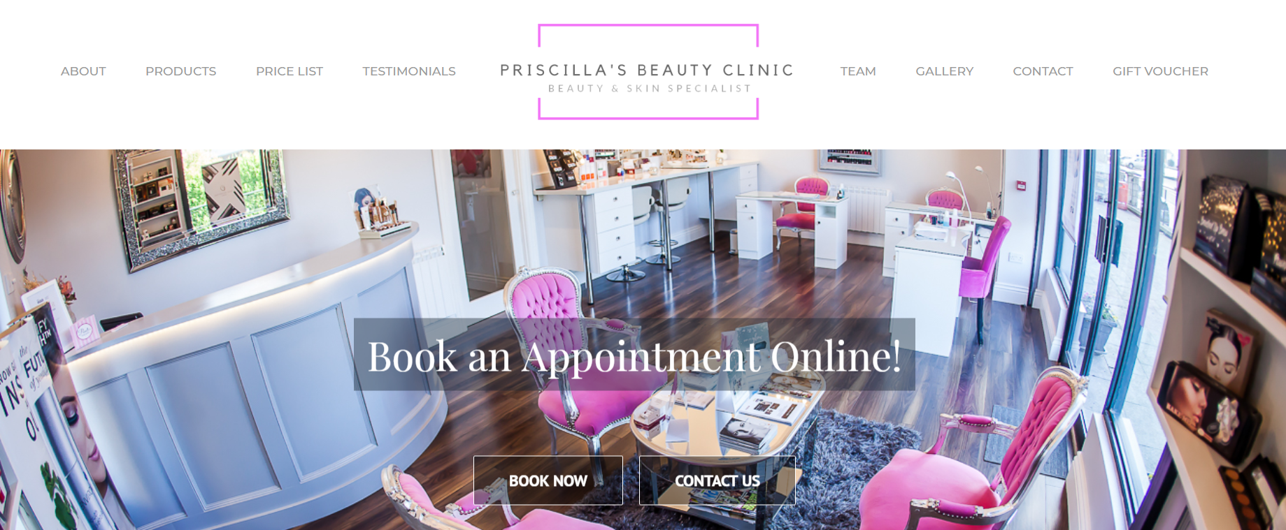 Learn 5 benefits of creating a low-cost website for your Salon.